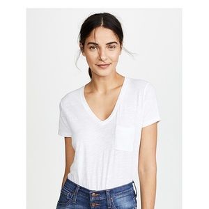 Large Madewell Pocket V-neck T-shirt